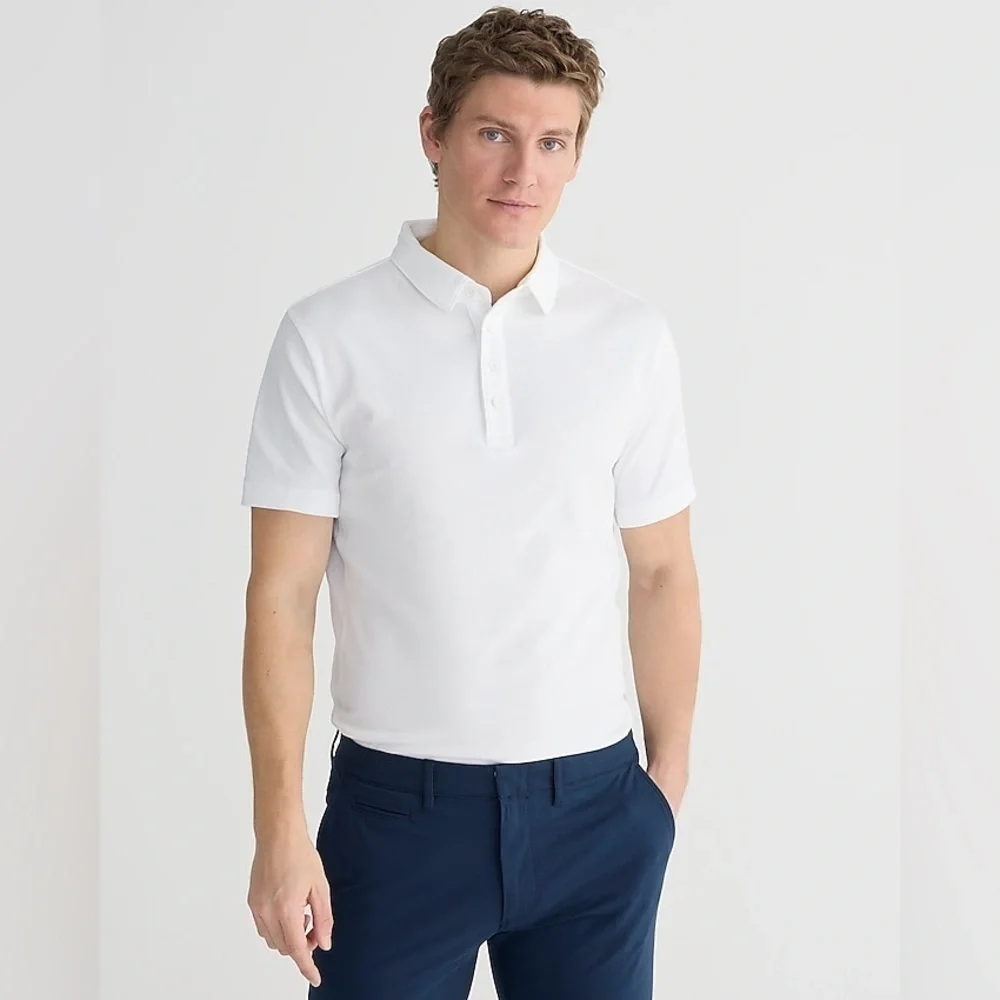 J Crew Performance polo shirt with COOLMAX BN365